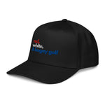 "Red, White, and Bogey Golf" Embroidered 5 panel cap