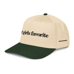 "Cart Girls Favorite" Embroidered 5 panel cap