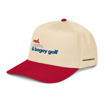 "Red, White, and Bogey Golf" Embroidered 5 panel cap
